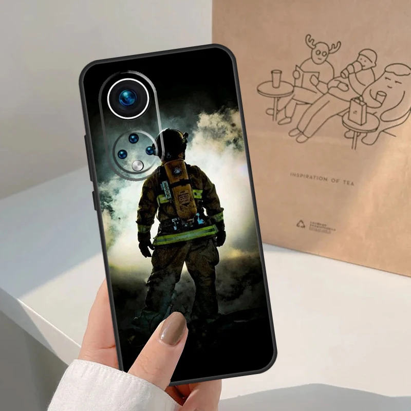 حافظة رجال الإطفاء Heroes لهاتف Honor Magic 7 Pro 5 6 Lite لهاتف Honor 200 400 50 70 90 X8a X8b X9 X9a X9b X9c