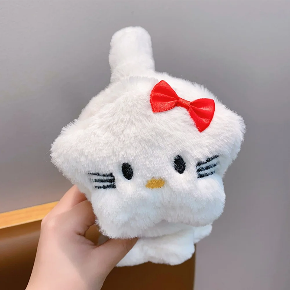 별 모양 여성용 따뜻한 귀마개 귀여운 플러시 귀덮개 소녀용, 겨울 추위 방한 두꺼운 귀마개