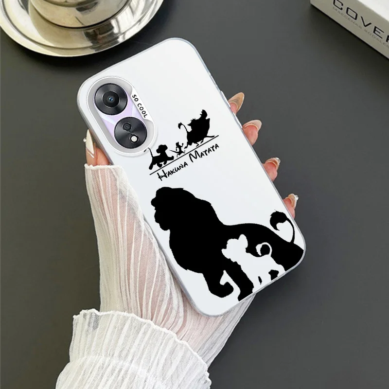 Disney Lion King For OPPO Realme 5 8 10 11 i Pro C 2 15 20 21 31 33 35 53 55 9i Colorful Phone Case Soft Funda Silicone Cover