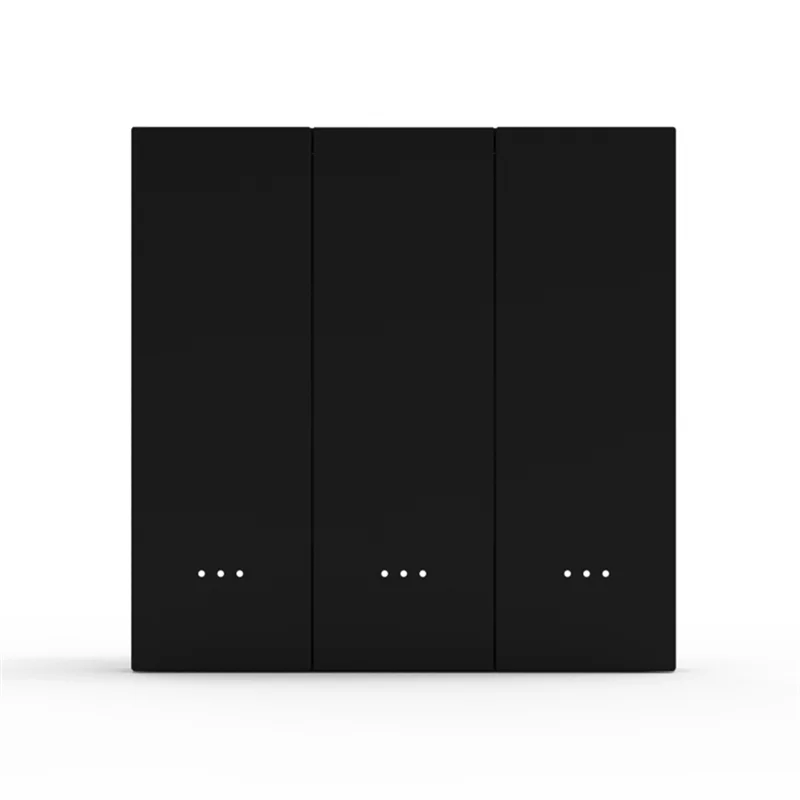 

Новинка! Tuya Zigbee Умный переключатель 220 В Кнопочные выключатели света Настенный кнопочный переключатель Smart Life Пульт дистанционного управления 3-клавишный Easy Insta