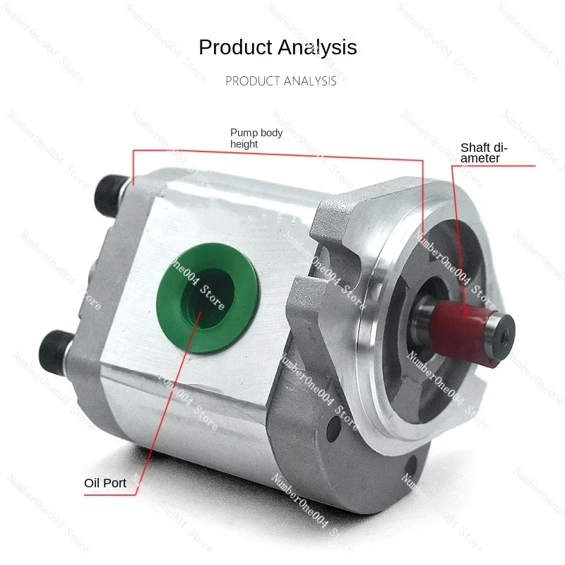 Hydraulic Pump High-Pressure Gear Pump HGP-3A-F8 F11r F13r F14r F17 F19r F23r