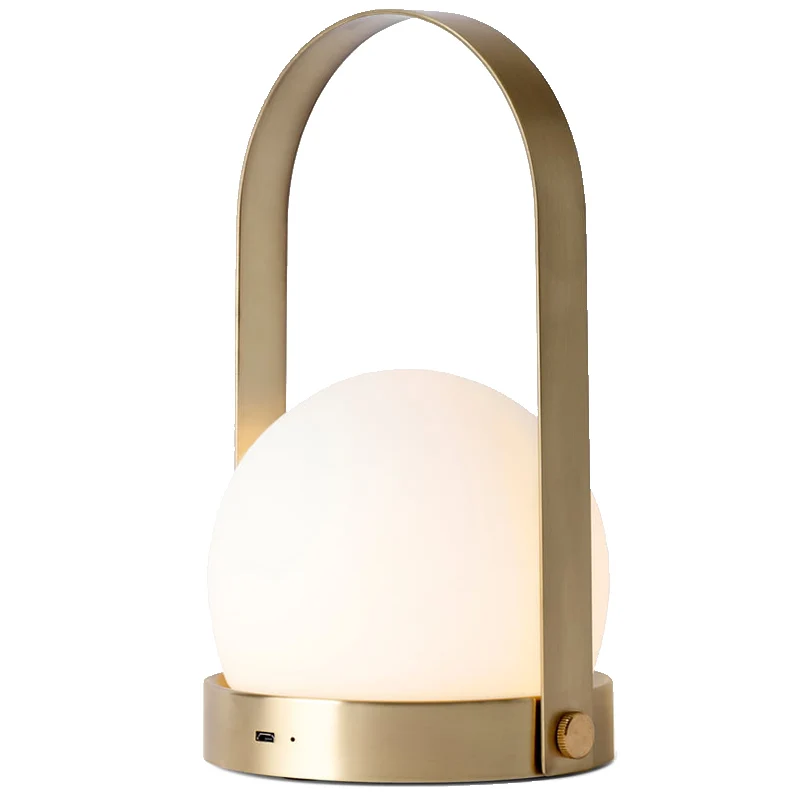 

Retro, portable light night light, Nordic desk lamp, bedroom charging light