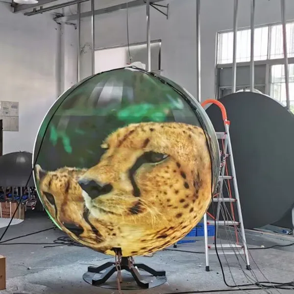 Disco Ball with Base Light Emitting Diode Lights Disco Mirror Ball Party Nightclub Bar Decoration
