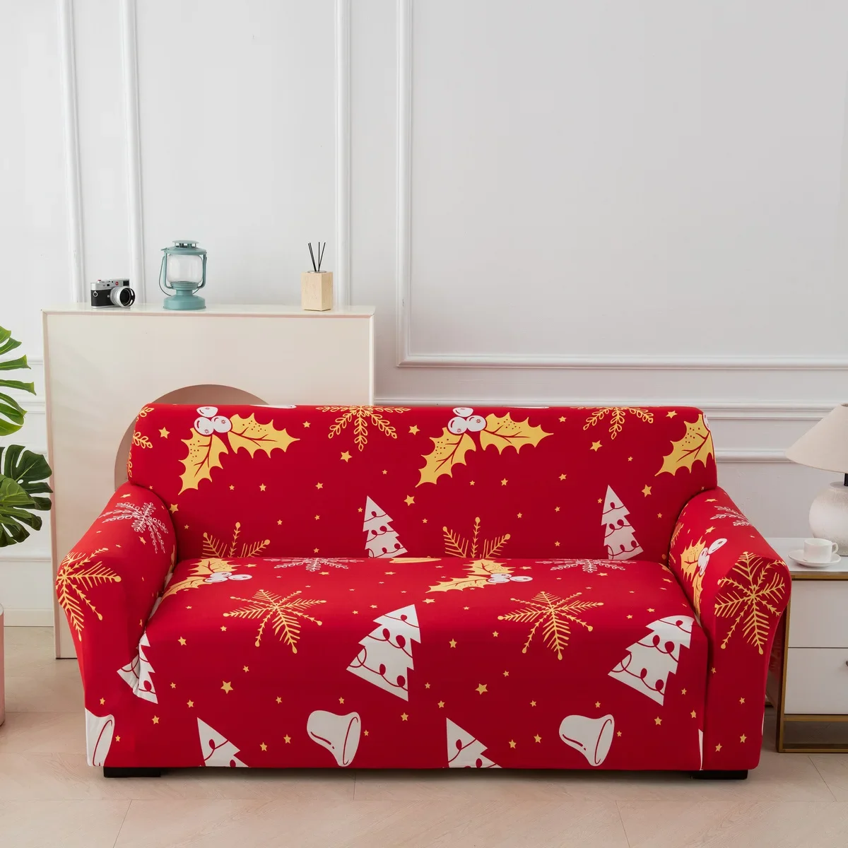 Christmas Gift New Elastic All-inclusive Sofa Bed Cover Dustproof Anti-slip Dirt-resistant Sofa Cover Hot Sale Sofa Covers