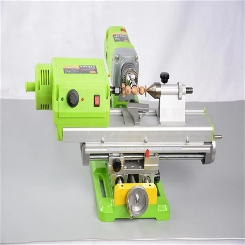 Wood Bead Machine Mini Wood Lathe Machine Drill Grinding Ball Bead Machine Mini Wood Lathe Machine