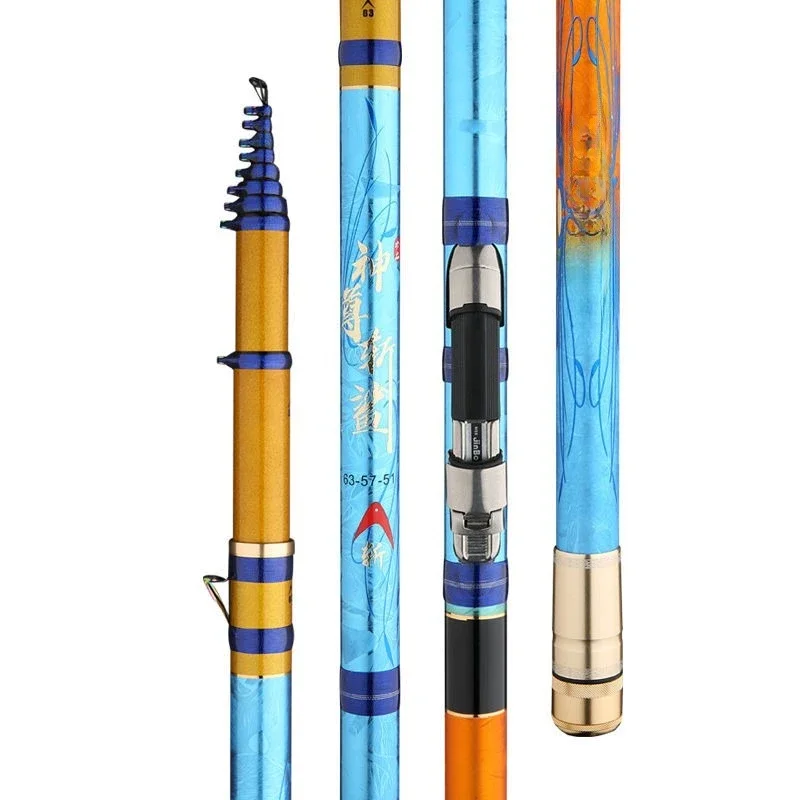 

Shark before cutting rod without cutting line Grain wheat rod high carbon three positioning 19 tease fishing rod ultra light