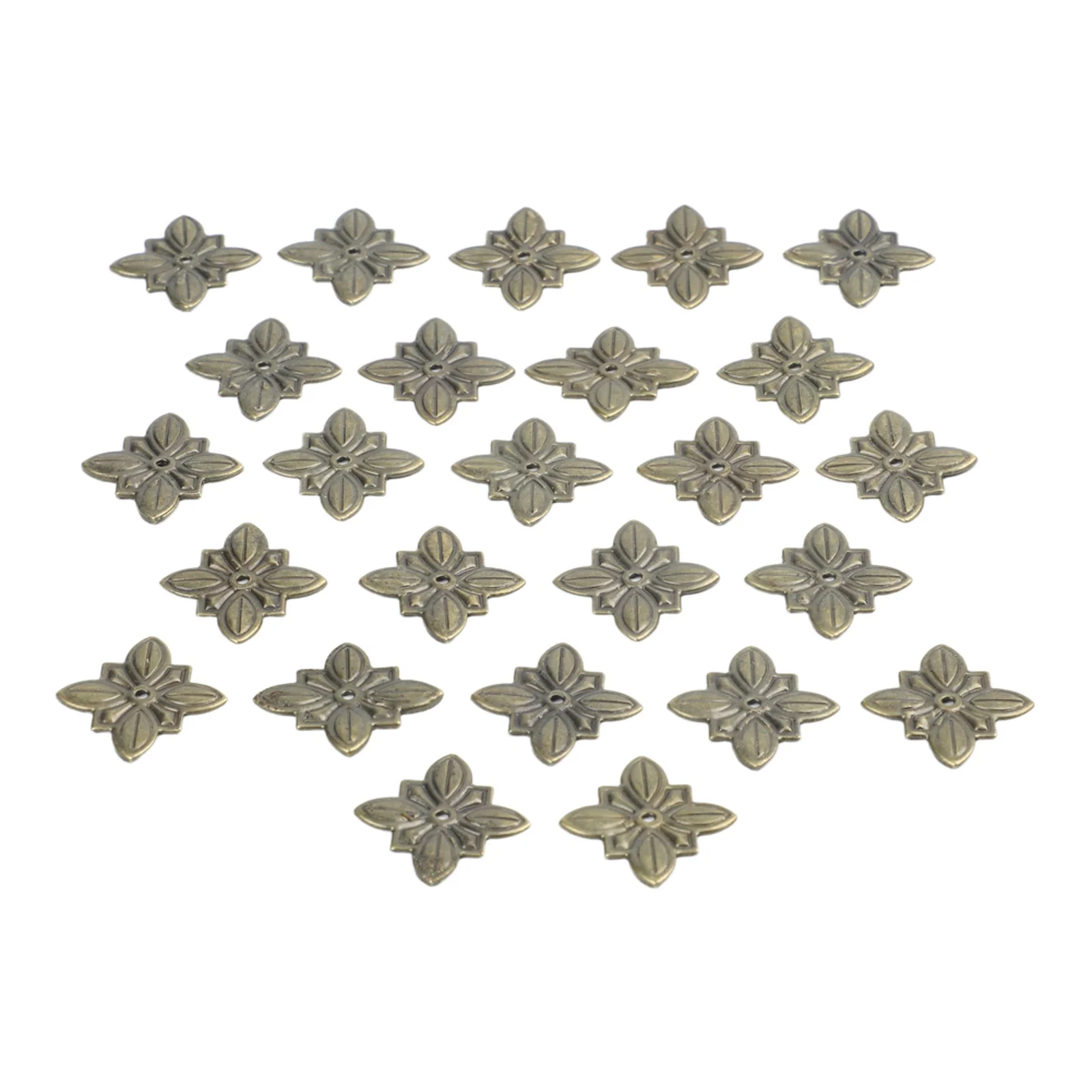 Crafting Projects Vintage Decoration Jewelry Box Rivet Bronze Decorative Pieces For Crafting Unique Vintage Aesthetic