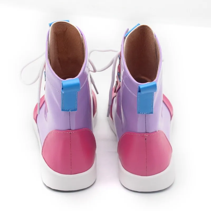 Jogos Uzawa Reisa Cosplay Sapatos Mulheres Role Play Botas PU para Halloween Carnaval Festa de Natal