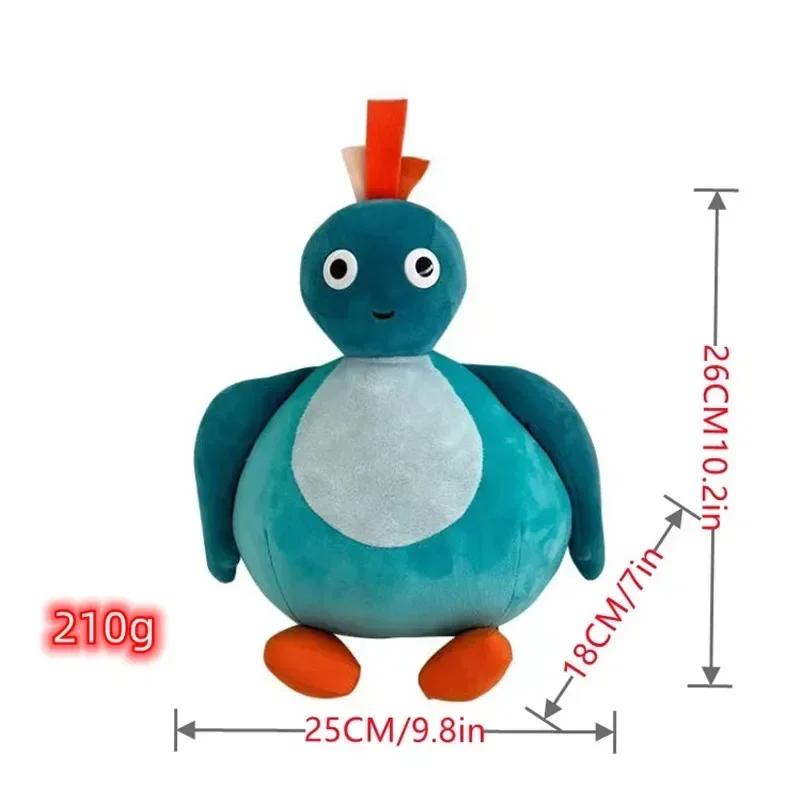 5PC Animation Twirlywoos Great BigHoo & Chick plush Soft Toys & Toodloo & Cbeebies Birthday Present For Children