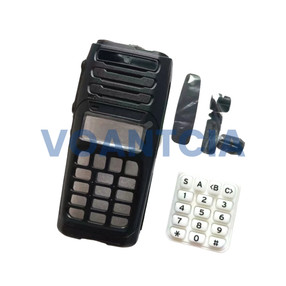 Full-keypad Housing Case Cover with Knob Dust Cover for NX1300 NX1200 NX-1300 NX-1200 Radio Replacement Accessories