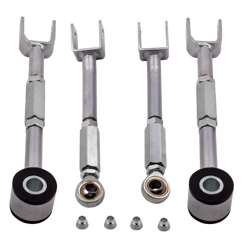 MaXpeedingrods Adjustable Rear Camber Arm + Toe Traction Alignment for Nissan Infiniti G35 Z33 350Z 2003 Steel
