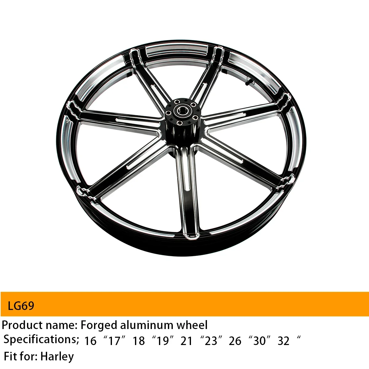 Factory Hot Selling18/21/23/26/30/32 Inch,forged WheelForged Aluminum Wheel