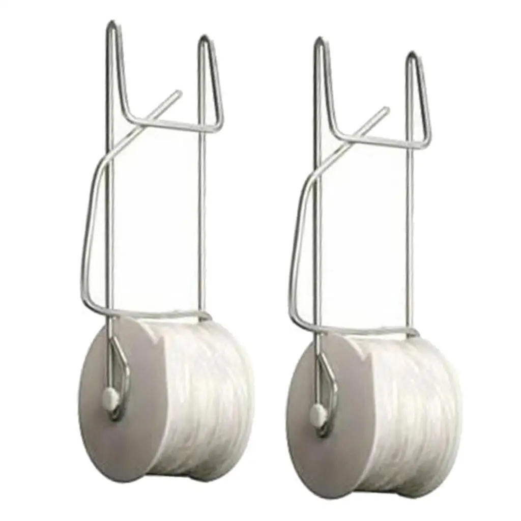 2pcs Tomato Trellis Rollerhook +Twine Roller/Spool Greenhouse with 15m Rope