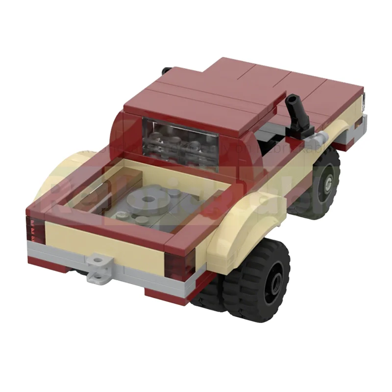 ตัวต่อ MOC MOD รถยนต์ Forded F Wonderbrickz 162 ชิ้น ของเล่นตัวต่อสร้างสรรค์ ไอเดียสร้างสรรค์ ของขวัญคริสต์มาส ตัวต่อเสริมพัฒนาการ