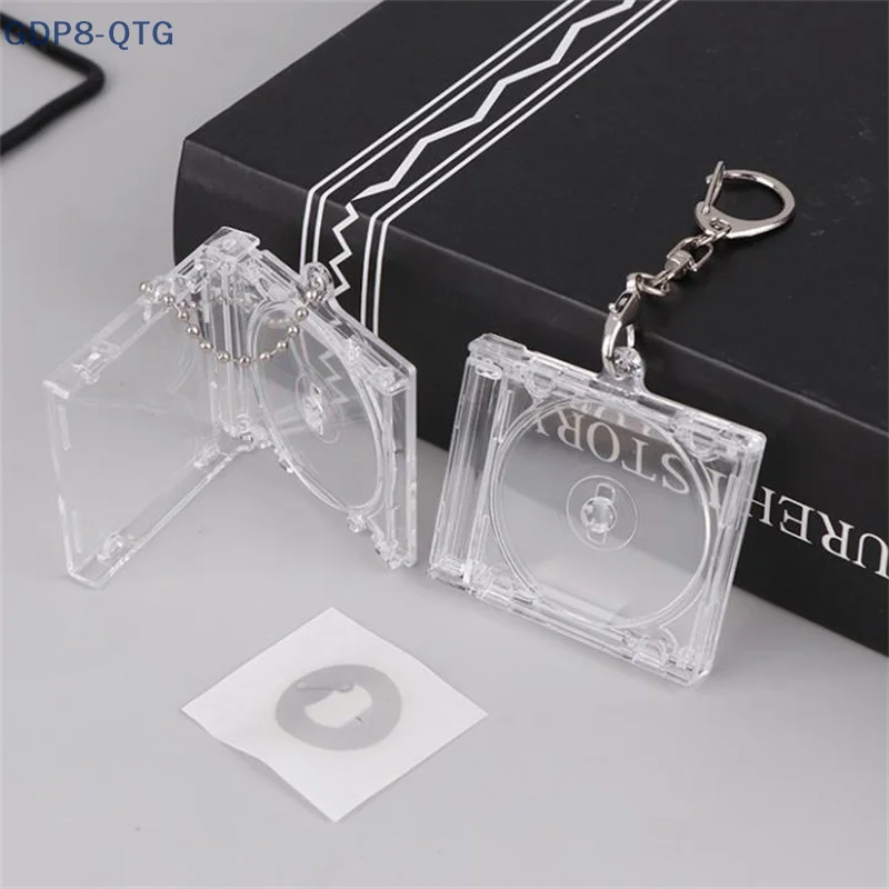 

Новый мини-коробка для компакт-дисков, брелок «сделай сам», мемориальный брелок по периметру, пустая сумка для альбома, подвесной кулон, NFC рюкзак, подвесной подарок