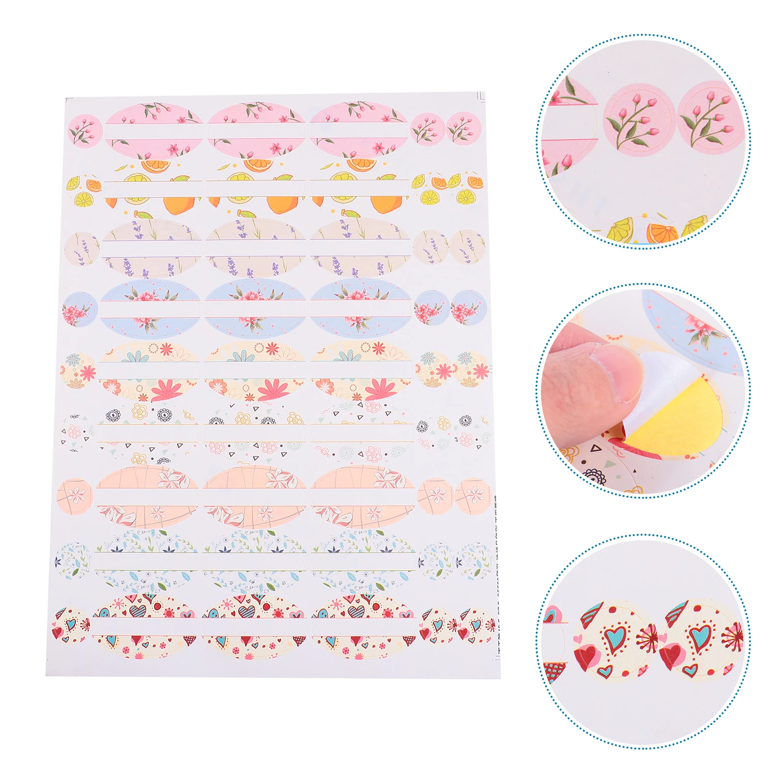 

12pcs 12 Sheets Essential Oil Bottle Stickers Colored Tabs Round Labels Adhesive Tags for Oils Bottles Perfume Jar Decoration