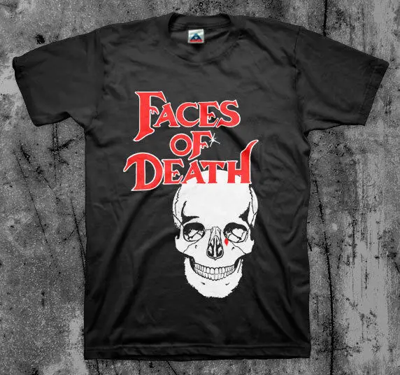 

Faces of Death 'Movie' T Shirt High Quality 100%Cotton Short Sleeve