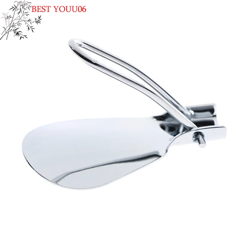 Hot Portable Stainless Steel Folding Shoe Horn Shoehorn Lifter Shoespooner 11.5cm
