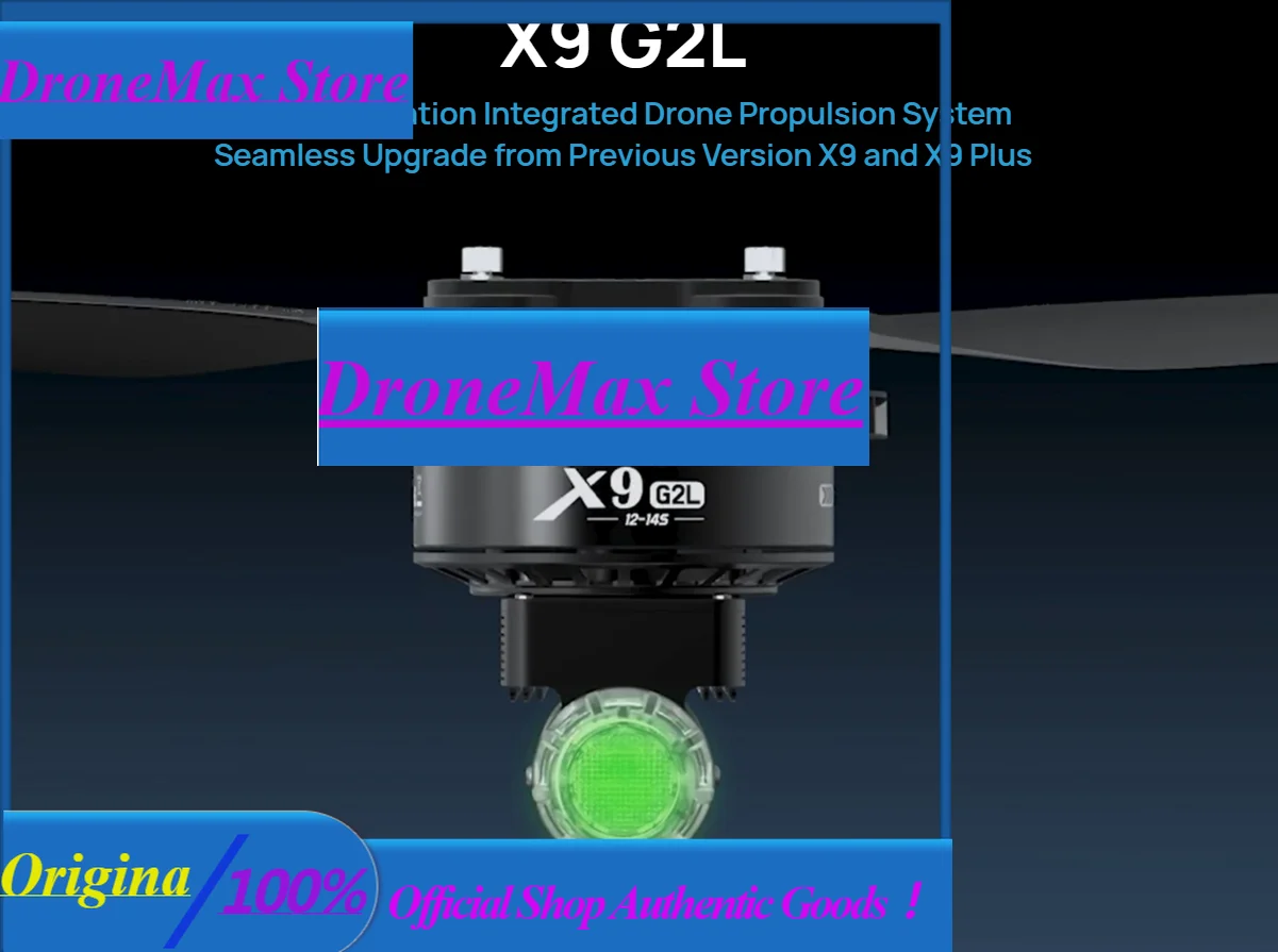 BoMasHobbywing X9 G2L Motor Integrated Dr-one Propulsion System Motor MFP 3611 Fold Propeller For Agricultural Dr-one Accessori