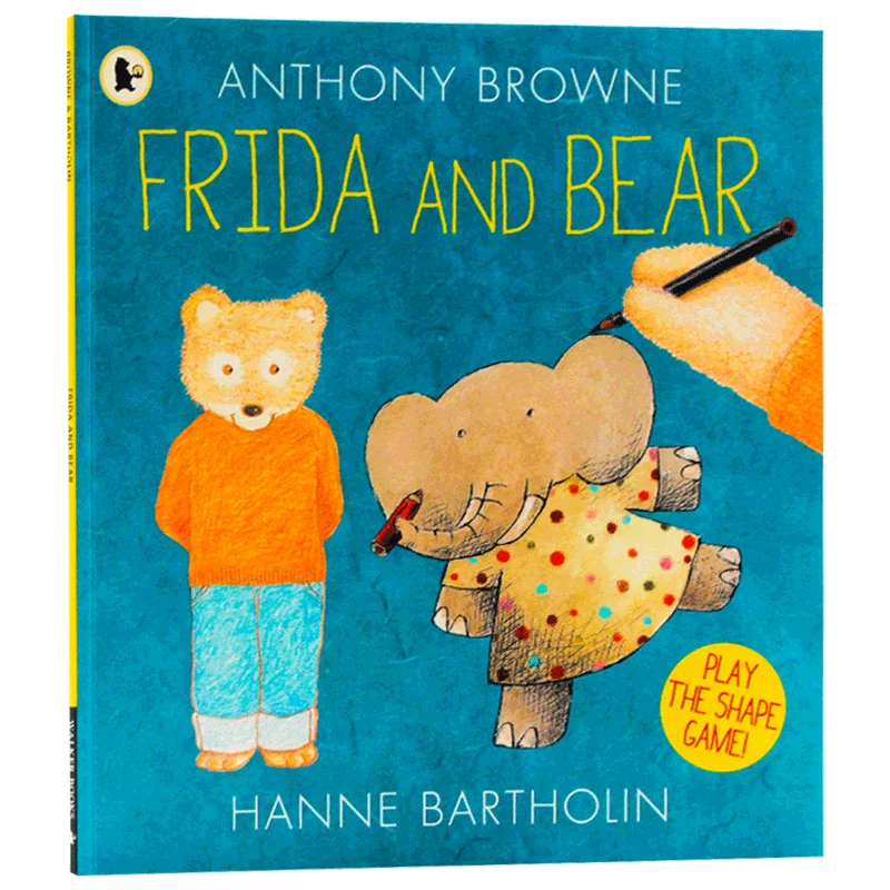 

Frida And Bear Anthony Browne, Children's books aged 3 4 5 6, English picture book, 9781406365573