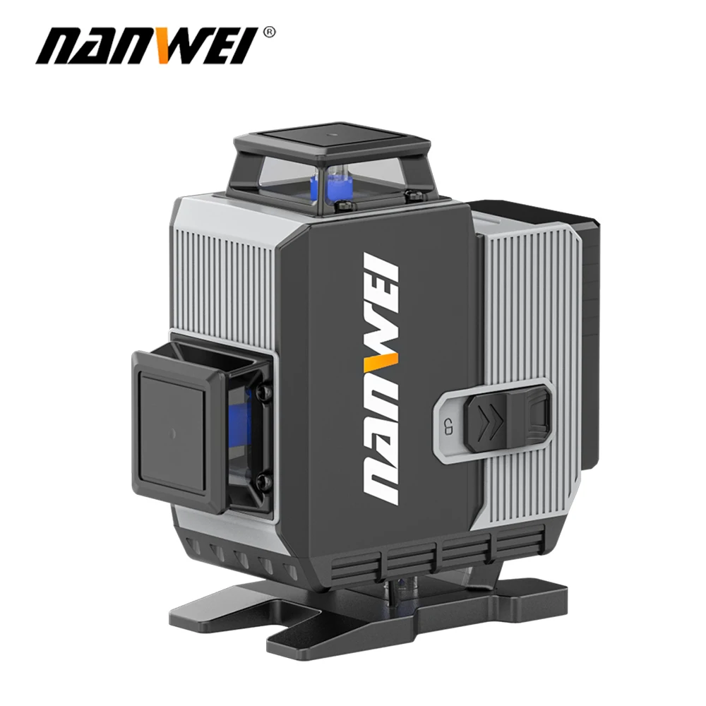 NANWEI  Electric Laser Level 12 Line 16 Line Green Light Wall Sticker High Precision Strong Light Thin Line