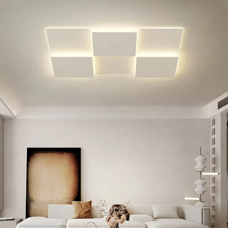 

New Fashion Living Room Ceiling Lamp Modern LED Bedroom Smart Pendant Light Creative Apartment Interior Decoration Lamps