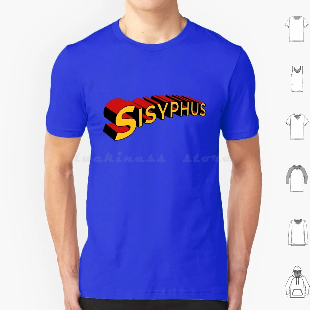 T-shirt avec Logo Sisyphus pour hommes, femmes et enfants, 6xl, Albert Camus, Sisyphus, existentialisme, philosophe, philosophie, Jean Paul