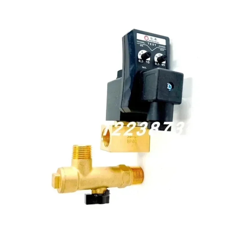 

Электронный дренажный клапан высокого давления MIC‑HP40 MIC‑HP80 с резьбой 4/2, промышленный автоматический электромагнитный клапан для слива конденсата