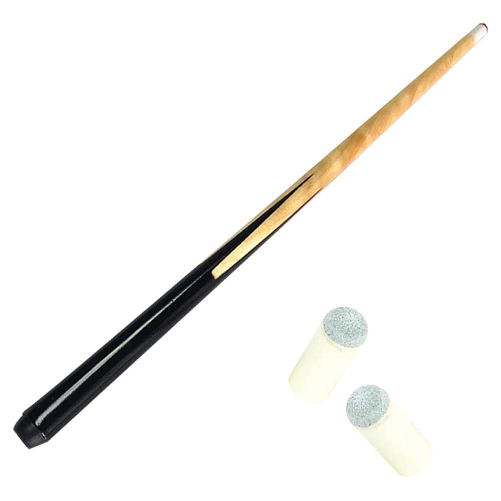 

1 Set Wood Pool Cue Beginner Practice Cue Wooden Pool Cue for Tight Space short billiard cues short cue pool cue