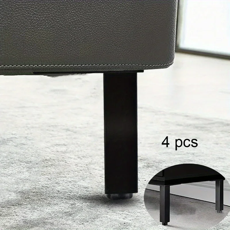 

4pcs Nightstand Shelf Replacement Couch Legs for Furniture Metal Legs for Cube Storage DIY Modern Short for Coffee Table Dresser