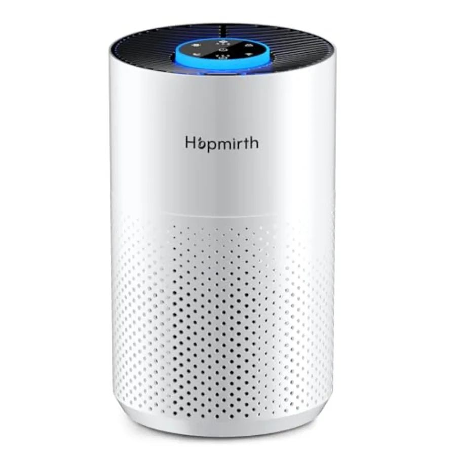 

Upgraded Air Purifiers for Bedroom and Home with H14 True HEPA Filter, Covers Up to 1280ft², 360° Air Intake, Quiet Pet Air Pur
