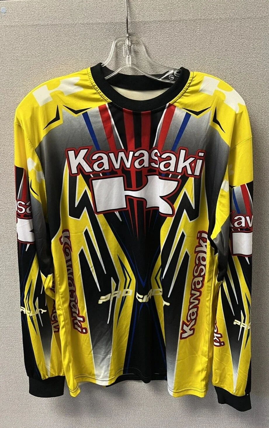 

Kawasaki мотоциклетная гоночная команда для мужчин и женщин футболка с круглым вырезом с длинным рукавом уличный стиль мото фанаты винтажные быстросохнущие топы для мотокросса