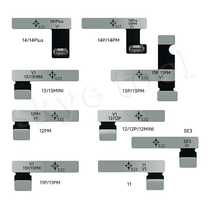 XZZ Xinzhizao No Need Programmer Read Write Data Battery Flex For iPhone 11 12 14 13 Pro Max Battery Health/Pop-up Window Repair