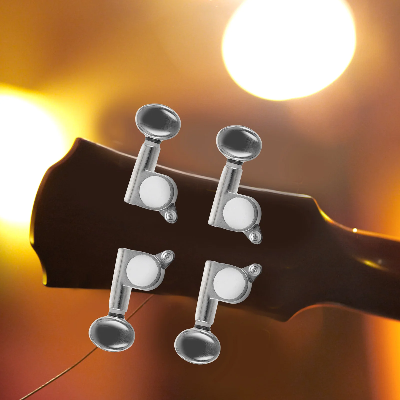 1 مجموعة 1 مجموعة المعادن ضبط الغيتار أوتاد كامل المغلقة قوي الصوتية الغيتار الملحقات موالف مفاتيح لعازفي الجيتار القيثارة المستقبلون