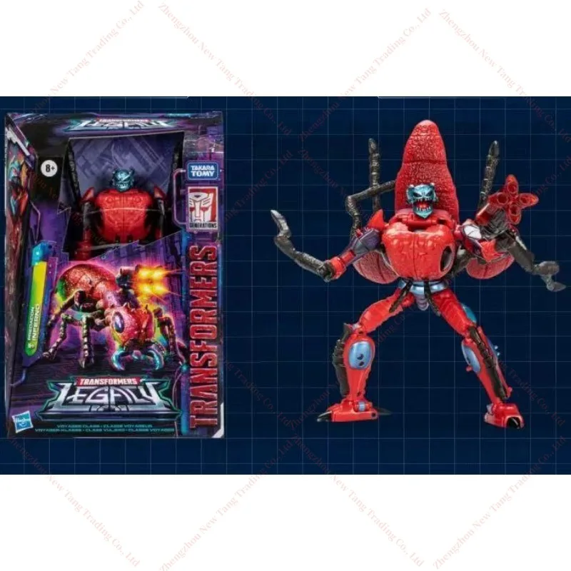 【48 Stunden Versand】 Transformed Toys Legacy Voyager Inferno 17CM Actionfigur Modell Spielzeugsammlung Hobby Geschenk