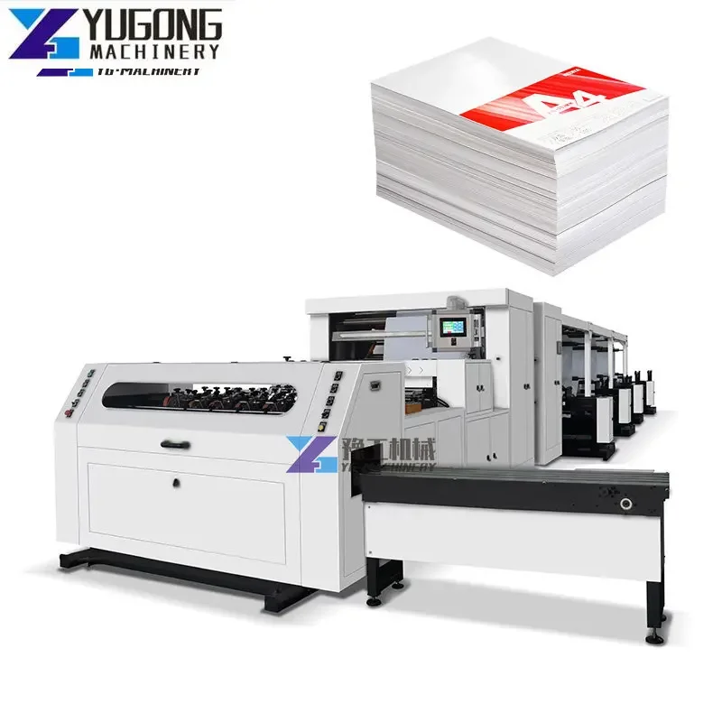 High Speed Automatic A4 Paper Production Line Ream A4 Paper Cutting and Packing Machine Price