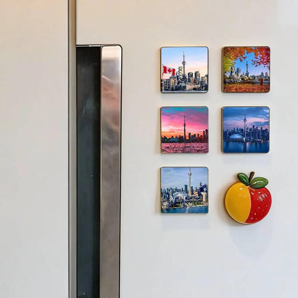 Toronto CN Tower Refrigerator Magnets For Dishwasher/ Refrigerator/ Freezer, Whimsical Kitchen Decor