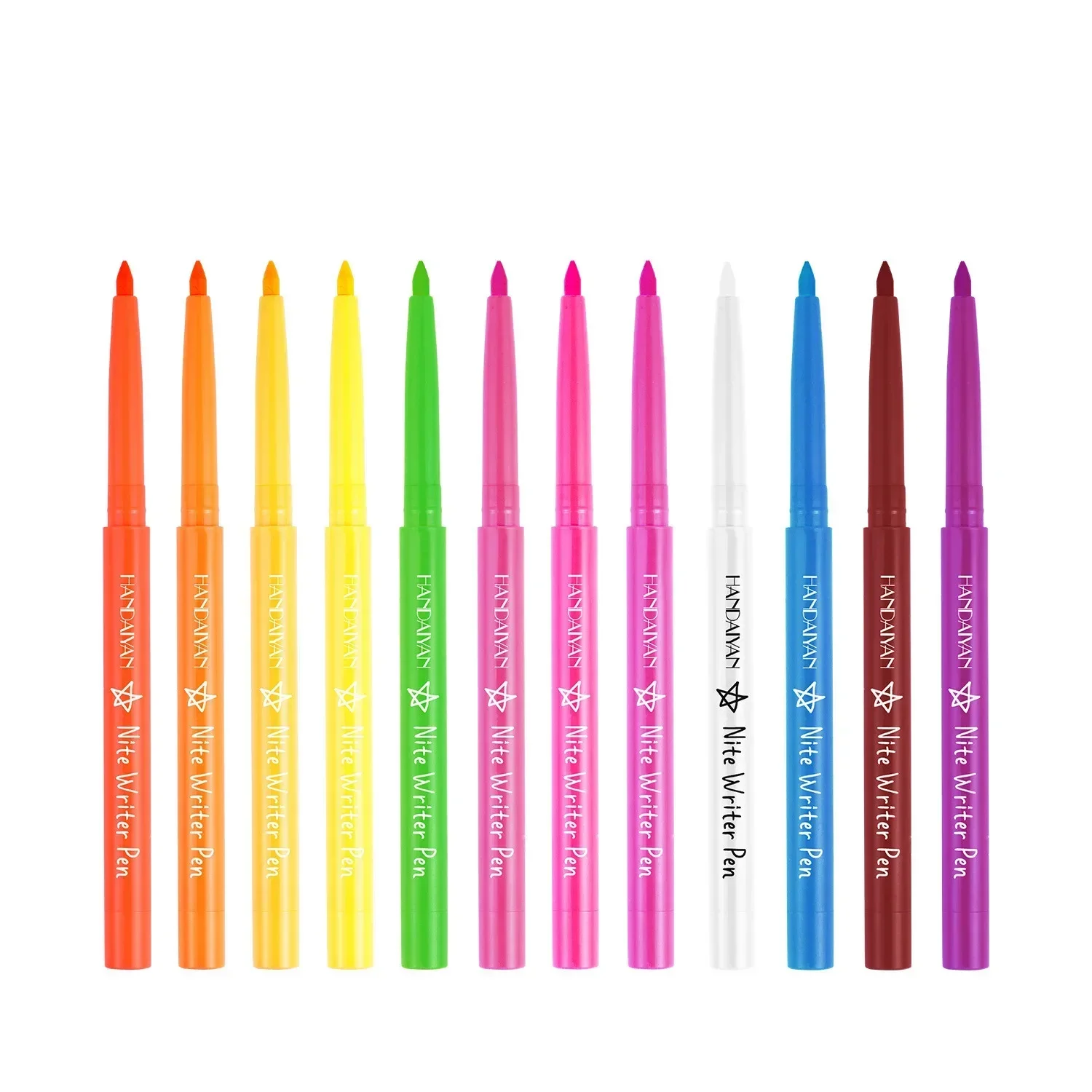 Body Paint Makeup Fluorescent Neon Eyeliner Gel Pen Uv Waterproof Long-lasting Smooth Eyeliner Colorful Face Eyes Painting Pen