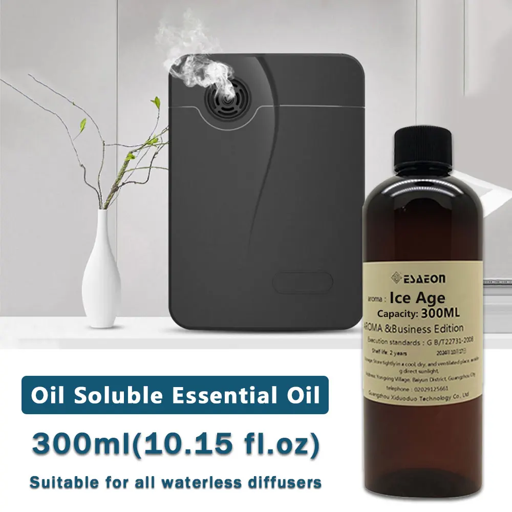 ESAEON 300ml (10.15 fl.oz) Ice Age/Green Encounter Essential Oils - Diffuser Supplement Liquid, Diffuser Replenish Perfume Oil