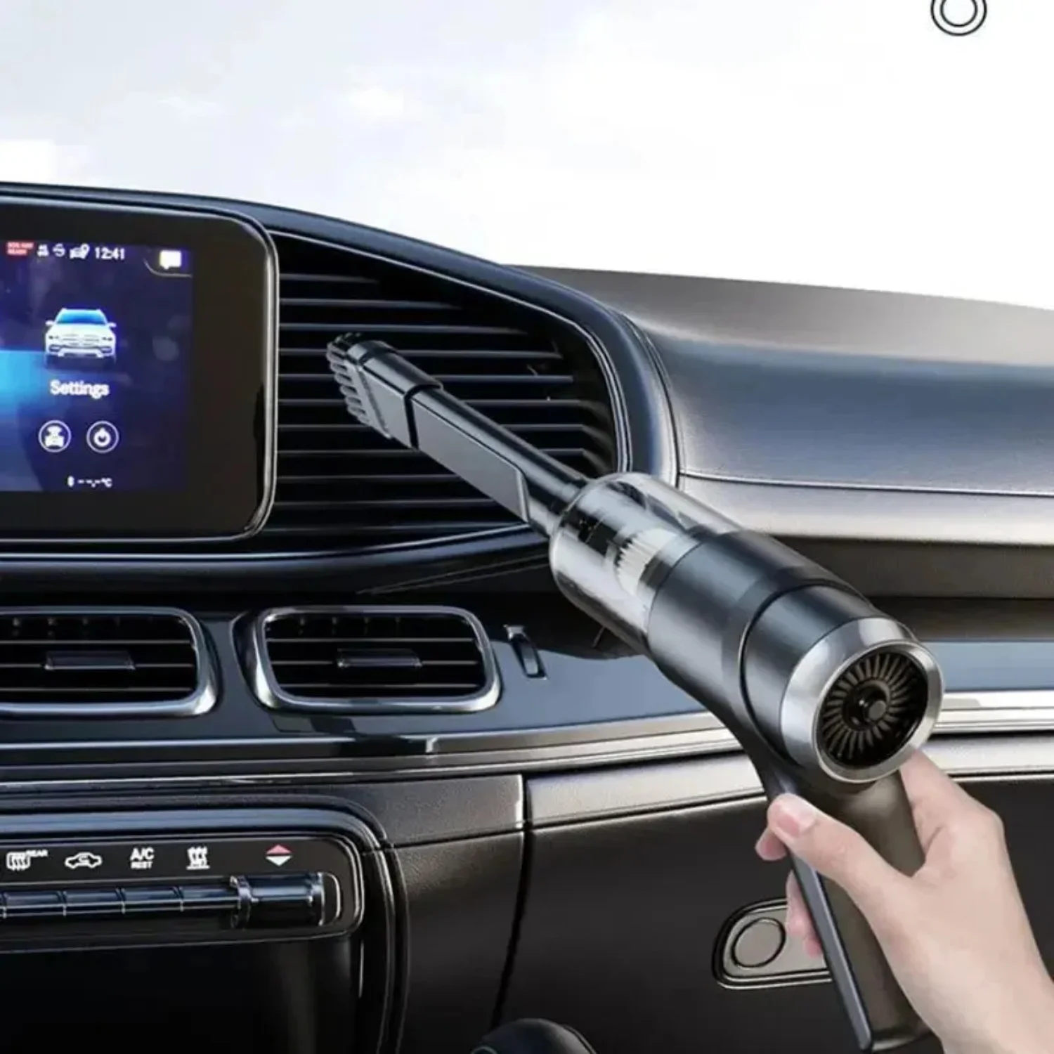 2023  Handheld Wireless Car Vacuum Cleaner Car/ Dual-Purpose Charging Portable Suction Auto Dust Blower Long Endurance