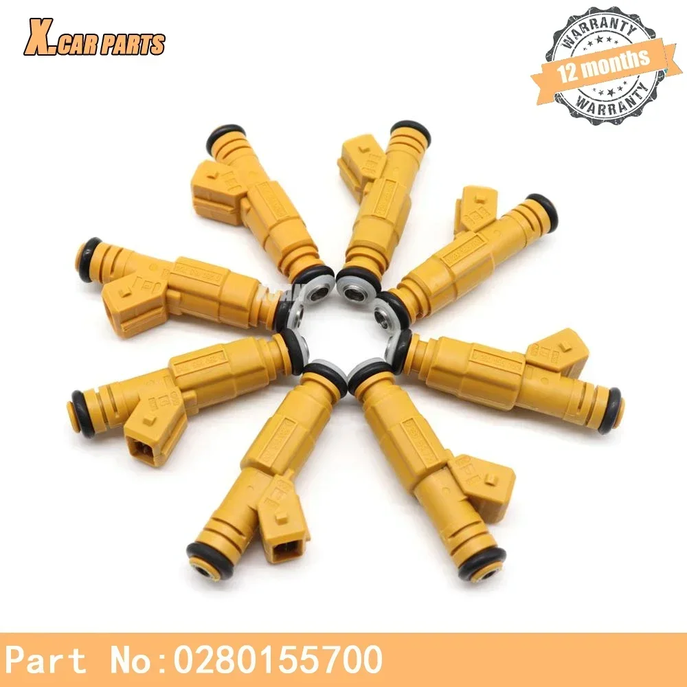 

8pcs/lot High Quality Fuel Injector 0280155700 For Jeep Cherokee Grand Cherokee Wrangler Comanche REPLACE 0280155710
