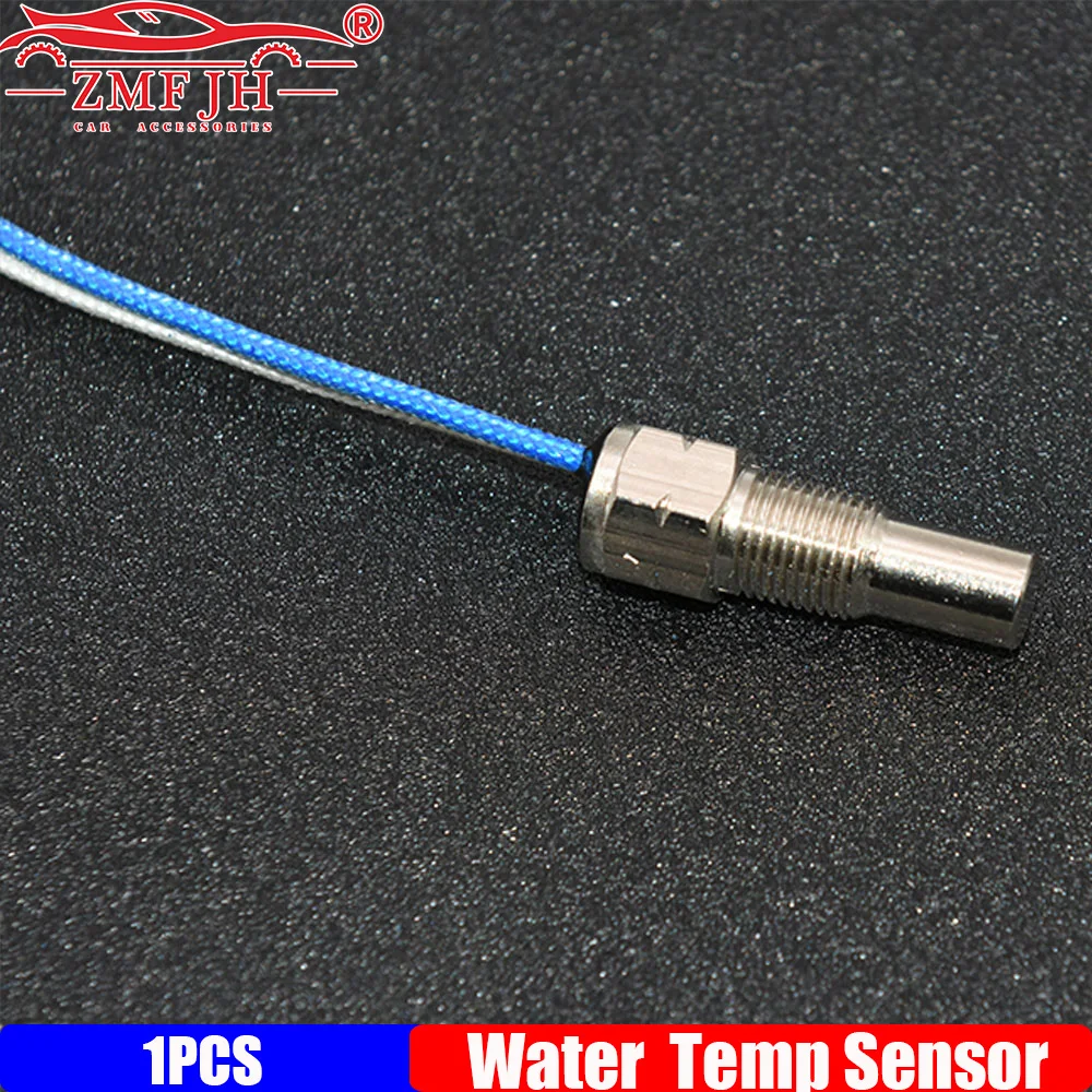 

ZMFJH 1PCS Water Temperature Sensor 1/8NPT Water Temp Sensor 10mm for Universal Car Boat Yacht Meter