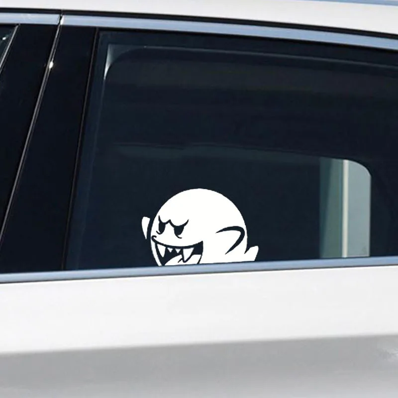 

Cute Anime Car Decals BOO GHOST PEEKER Vinyl Decal JDM Stickers Anti-Scratch Waterproof Stickers Auto Window Bumper Windshield