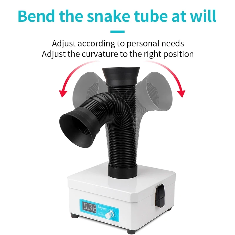 لحام دخان النازع ST-100XP مع 3 مرشحات معدات لحام محمولة لحام امتصاص الدخان مزيل DIY بها بنفسك العمل المنزل