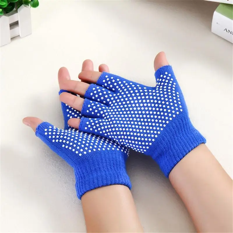 

Yoga Gloves Half Finger Yoga Gloves For Women Fingerless Workout Gym Gloves With Wrist Support And Superior Grip & Palm