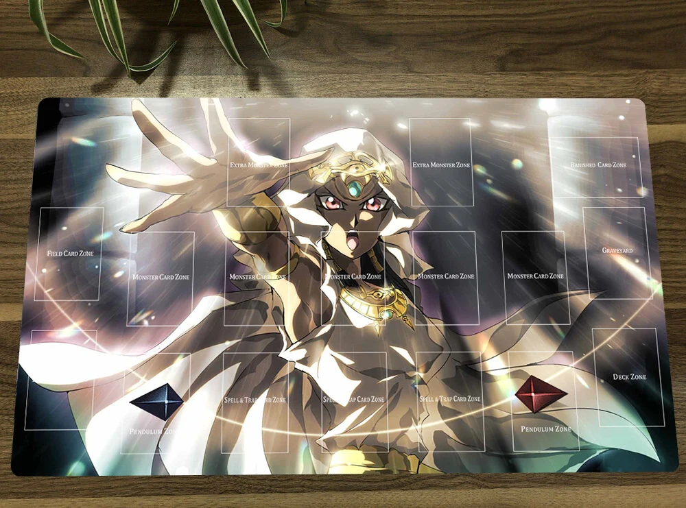 YuGiOh Ishizu Ishtar TCG CCG Mat Trading Card Game Mat Table Playmat Desk Gaming Play Mat Mouse Pad 60x35cm Mousepad Free Bag