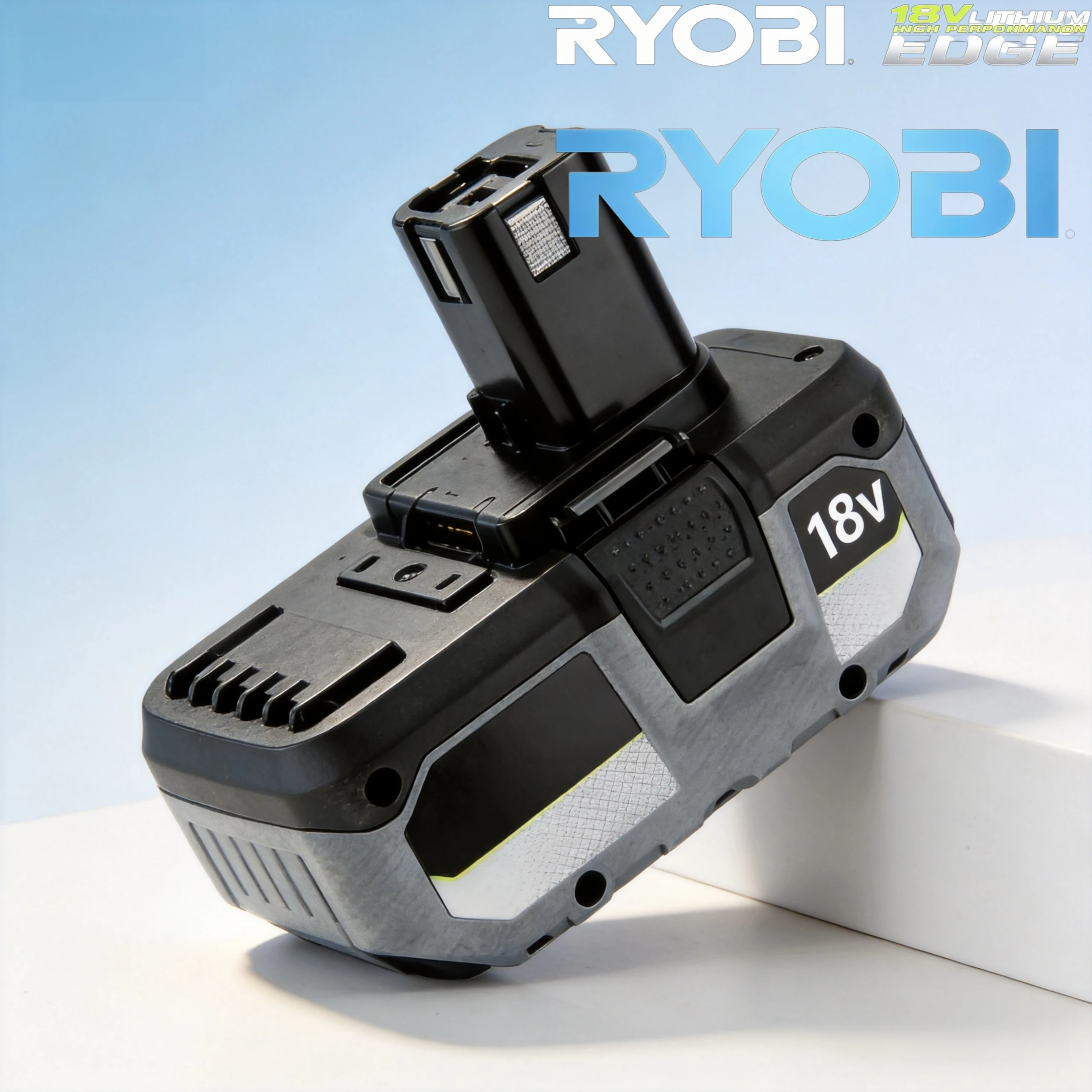 2026New RYOBI 18V Powerful Lithium Battery 6.0AH 8.0Ah P104 P105 P107 P108 P109 Low Self Discharge Compatible with All 18V Tools