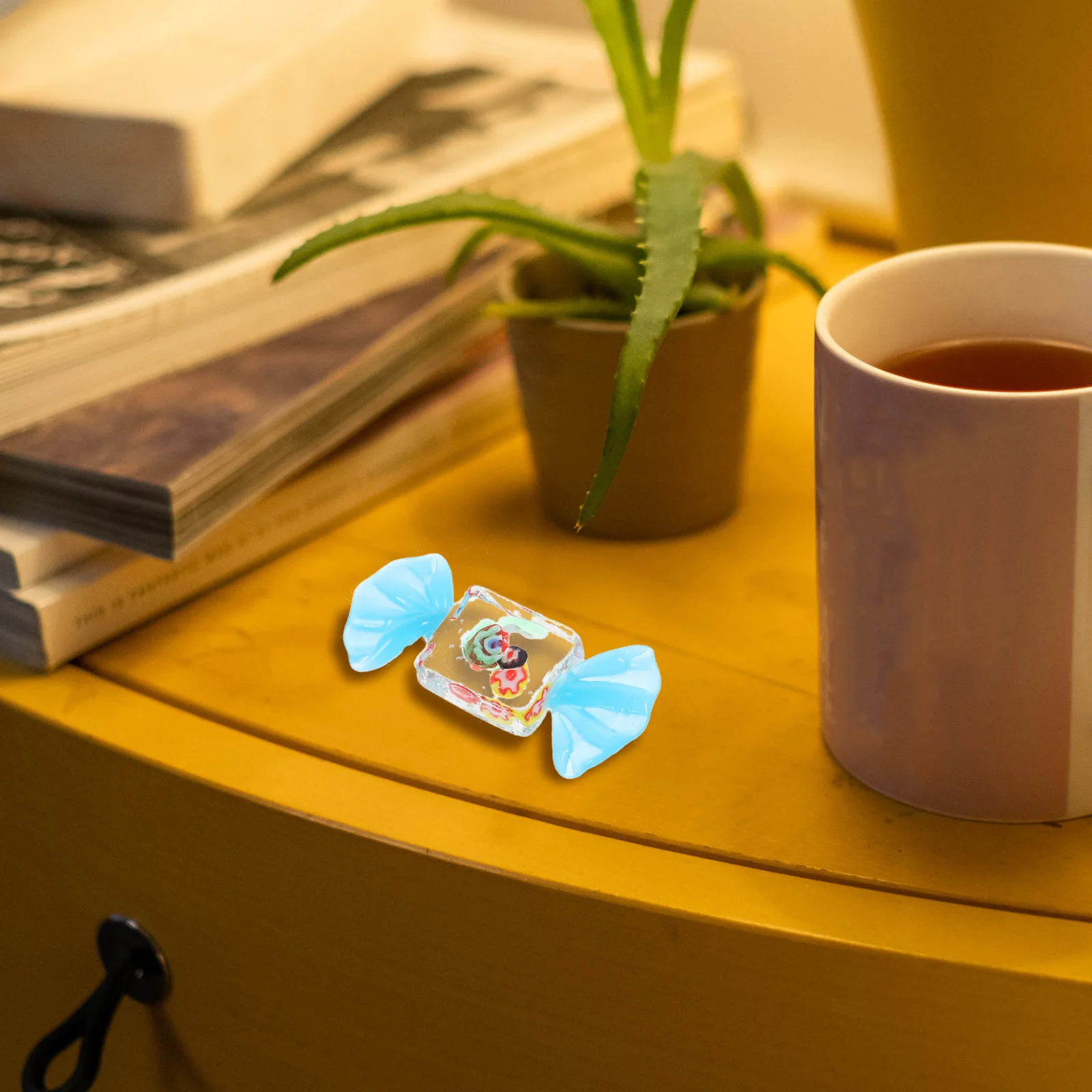 4 шт. стеклянных конфет для создания романтичной атмосферы