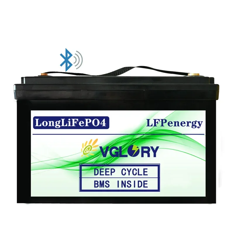 Intelligent BMS 12v100ah 220ah 36v 24v 300ah 250ah 200ah 180ah 150ah 120ah lifepo4 12v 100ah lithium solar battery