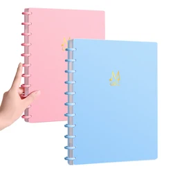 Mushroom Hole Discs Music Sheet A4 Piano Music Sheet Binder Notebook Loose-leaf Music Folder Piano Instrument Staff Binder